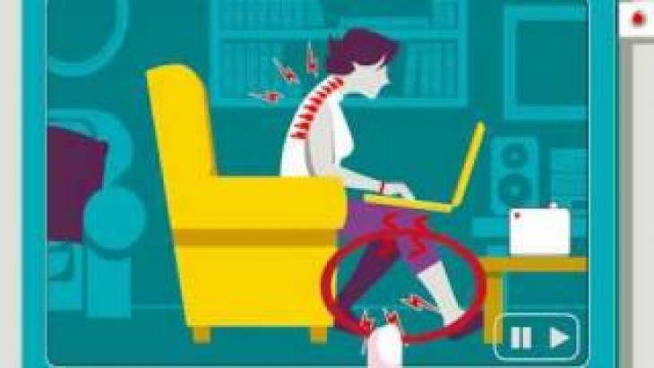 Image for How to Sit Correctly When Working at a Computer