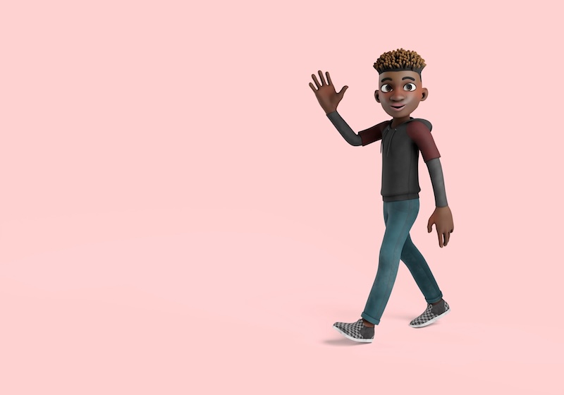 3d-illustration-male-character-pose-waving-walking