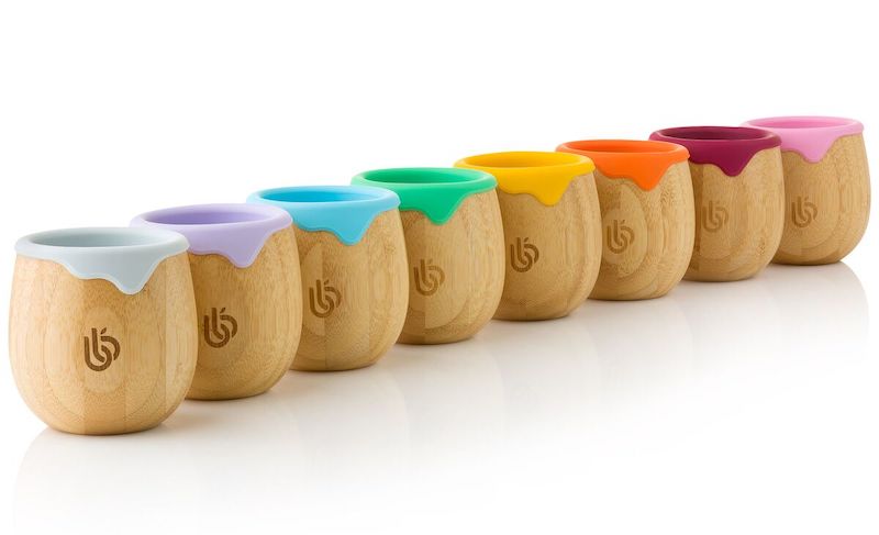 Bamboo Bamboo’s line of cups made from silicone and bamboo