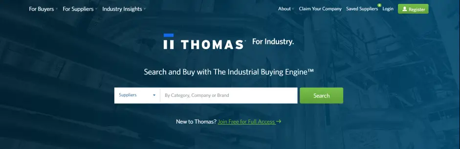 ThomasNet eCommerce platform