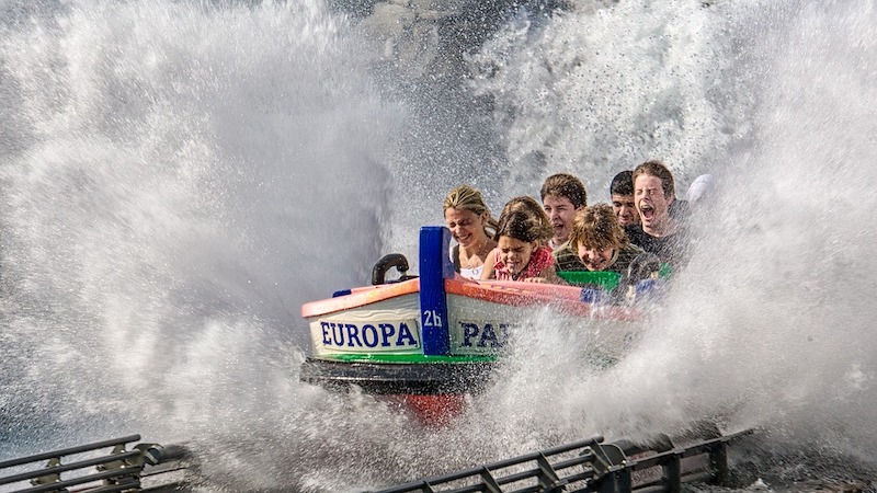 Water-Slide-at-Amusement-Park