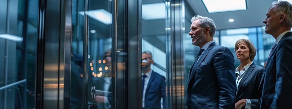 businessmen-elevator-commercial-locksmith-expertise