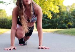 Woman Exercising for Daily Tips to Get Back into Shape 