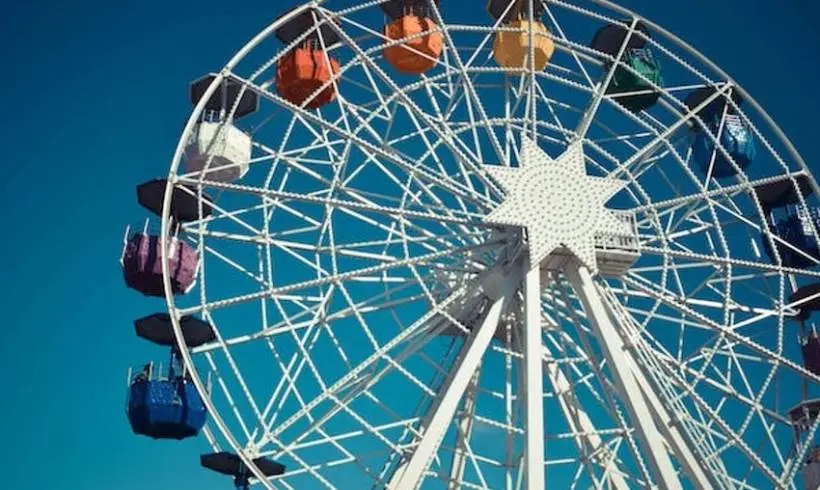 Amusement Park Ride Wheel -  Image for Amusement Park Dangers Parents Should Know