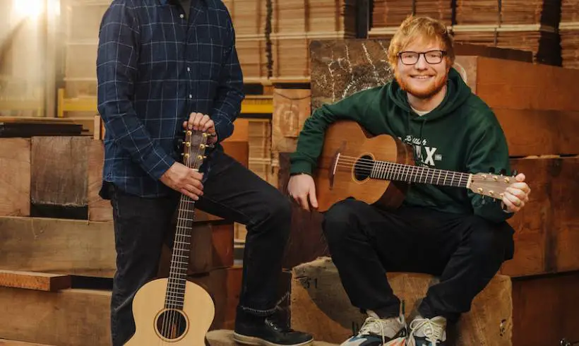 Ed Sheeran and  Lowden Guitars 