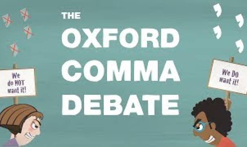 Image for Grammar&#039;s great divide: When to use the Oxford comma