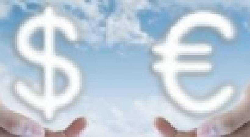 dollar-pound-symbols-blue-sky-background