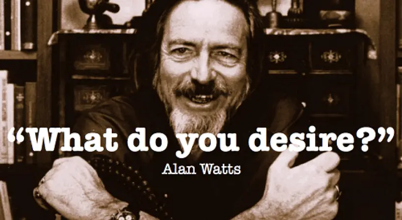 Alan Watts Image for 21 Mind-Opening Alan Watts Quotes to Stir Up the Thinker in You
