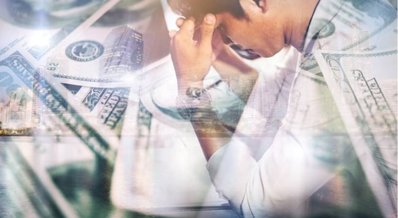 Businessman Economic Hard Times Thinking Image for How SMEs Are Weathering the Cost-of-Living Crisis