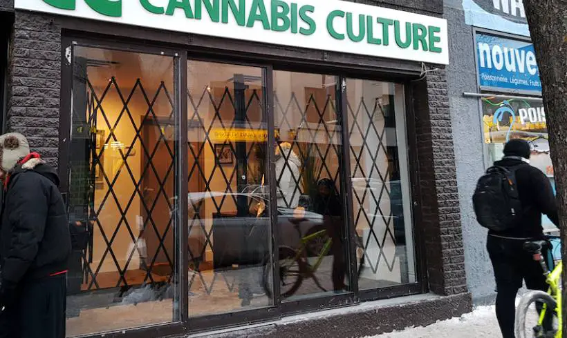 cannabis shop in Montreal