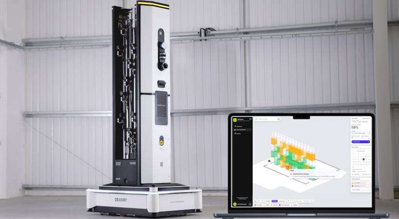 Logistics Solution with Industry-First 12m Tall Robot Can Scan Warehouses of Any Dimension