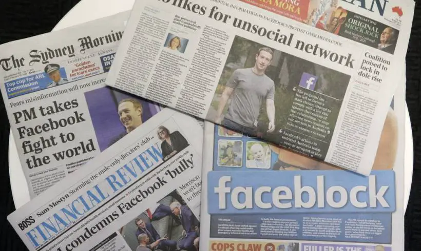 Image for Facebook’s Australian News Blockade Shows Tech Giants Are Swallowing the Web