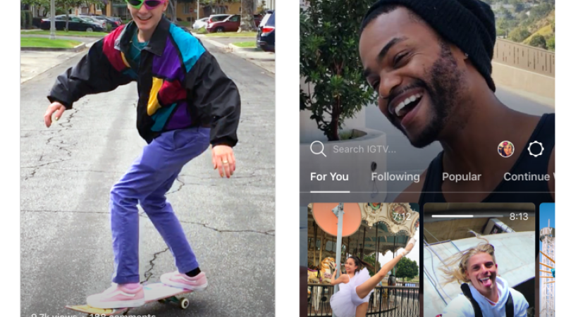 Instagram Unveils IGTV to be the TV for Young Audiences