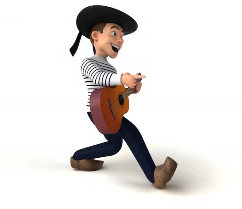 How Animated Videos Can Help Your Business Stand Out on Social Media 3D-animation-man-playing-guitor-cartoon