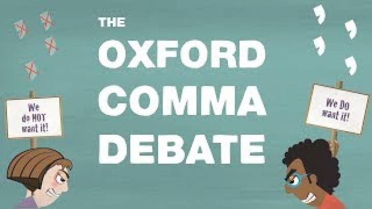 Image for Grammar&#039;s great divide: When to use the Oxford comma