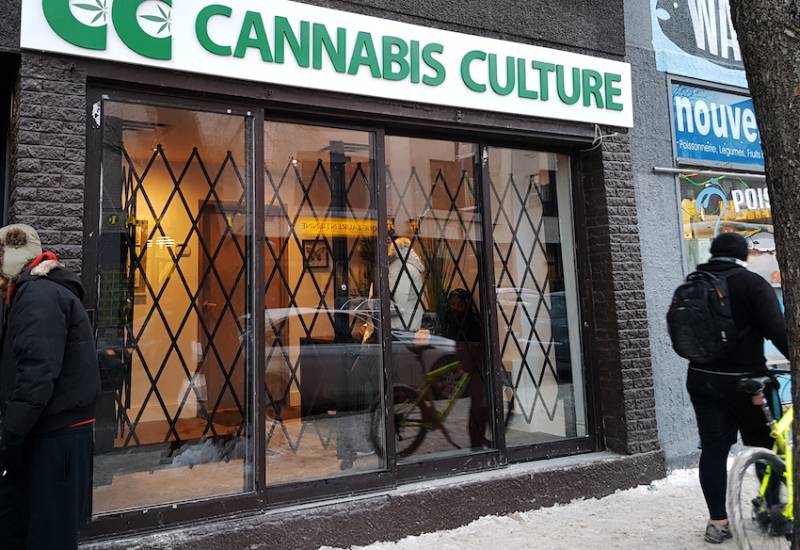 cannabis shop in Montreal