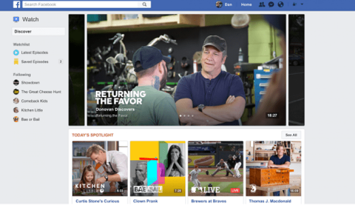 Image for Facebook Wants to Increase Ad Revenue Share for ‘Watch’ Creators