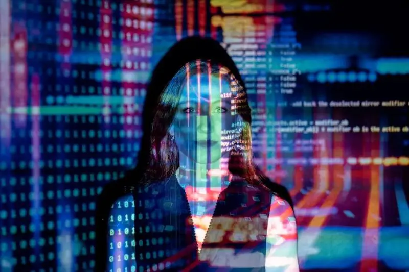woman-projected-data-concept