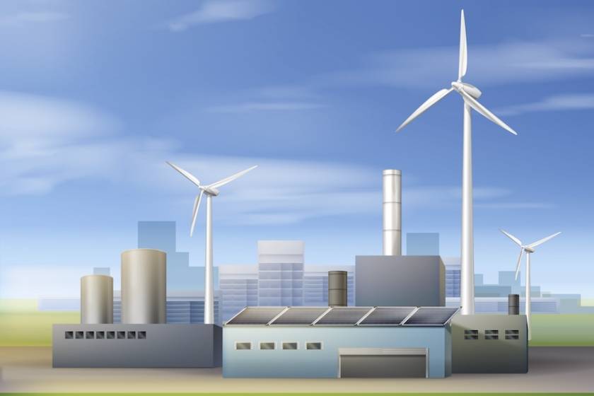renewable-energy-and-biofuel-sustainable-sectors-illustration