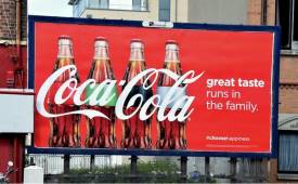 Coca-Cola ad poster