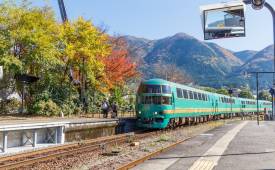 Japan-scenic-train-journey-Limited-Express-Yufuin-no-Mori