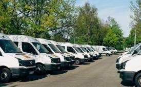fleet-of-van--parked