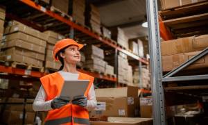 woman-safety-equipment-warehouse-working