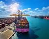 aerial-view-cargo-ship-cargo-container-harbor-logistics-industry-trends