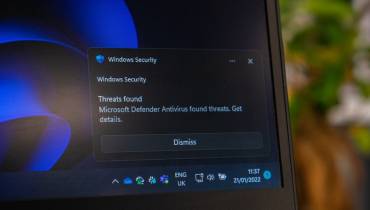 Windows laptop Microsoft Defender Antivirus threats alert