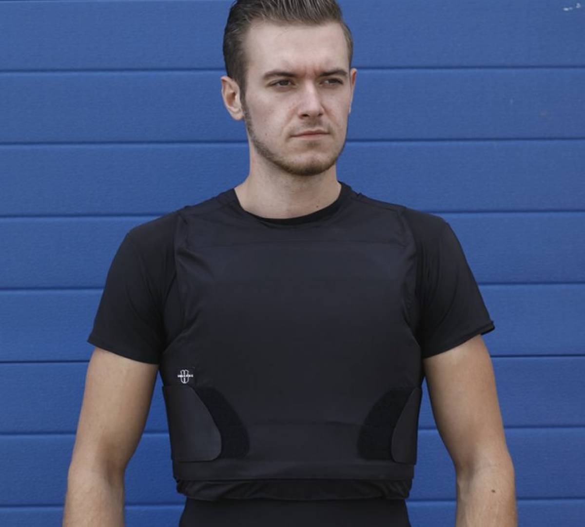 man-wearing-body-armor