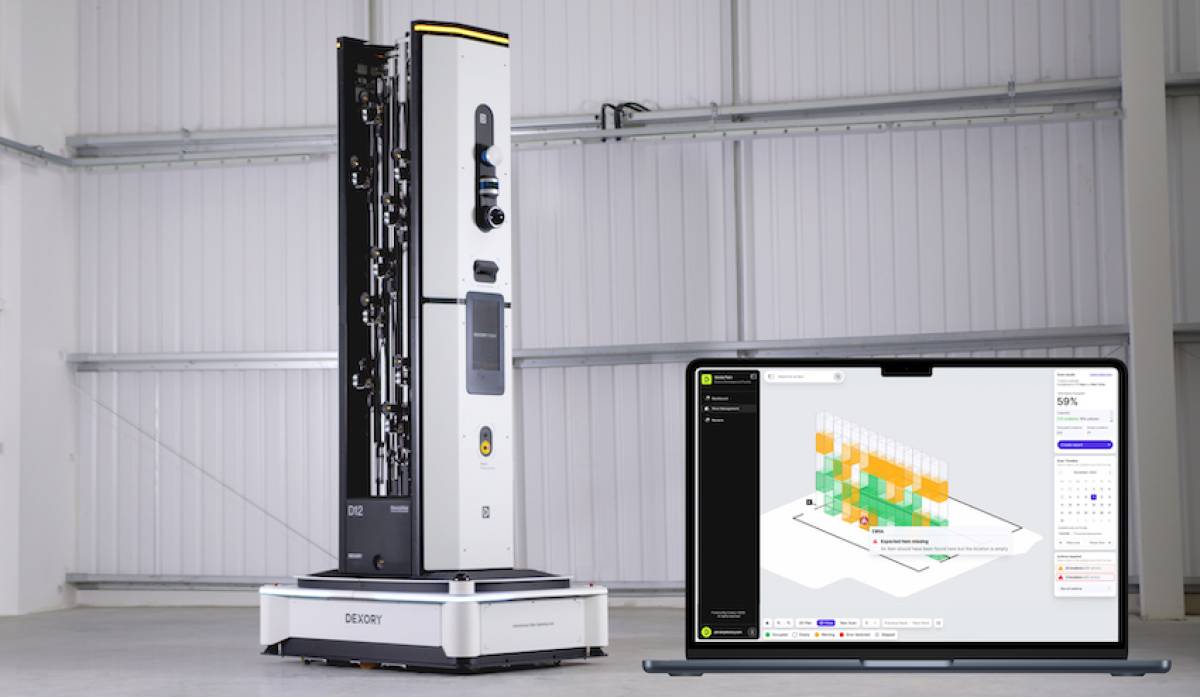 Logistics Solution with Industry-First 12m Tall Robot Can Scan Warehouses of Any Dimension