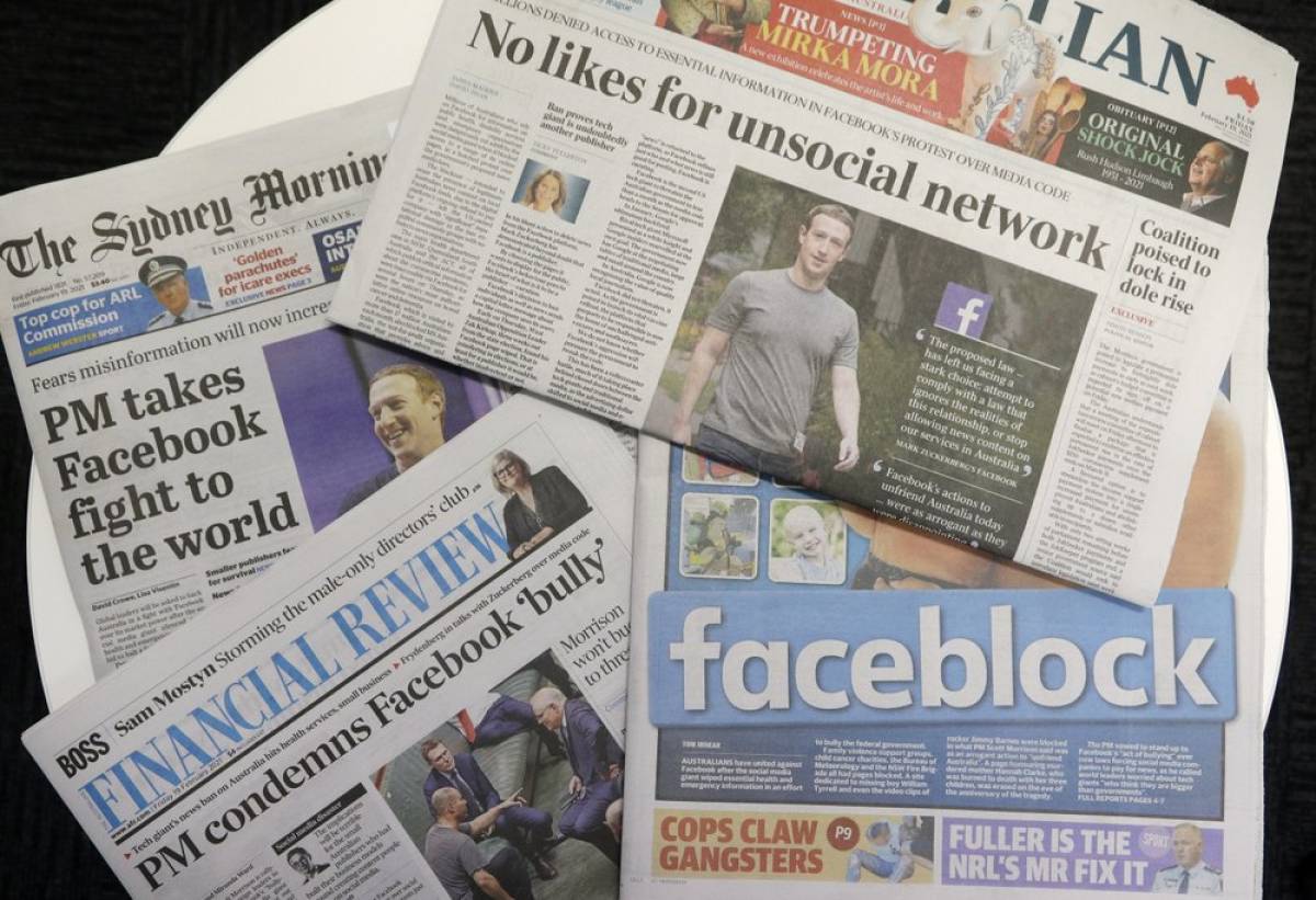 Facebook’s Australian News Blockade Shows Tech Giants Are Swallowing the Web