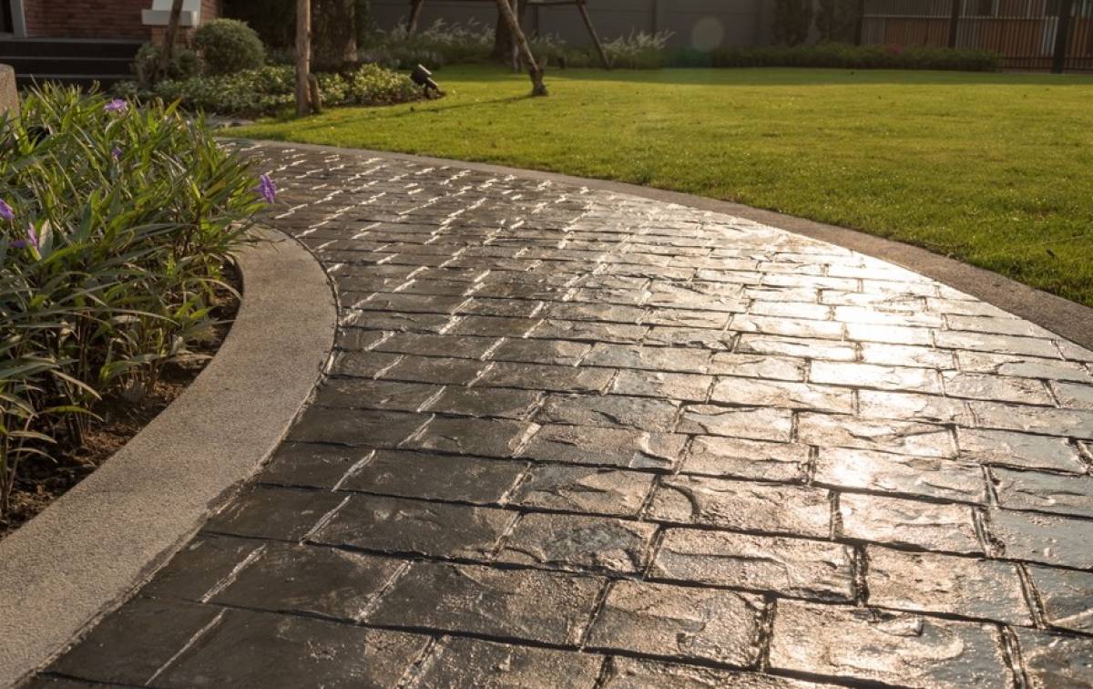 How to Enhance Your Property with Stamped Concrete that Look Like Stone