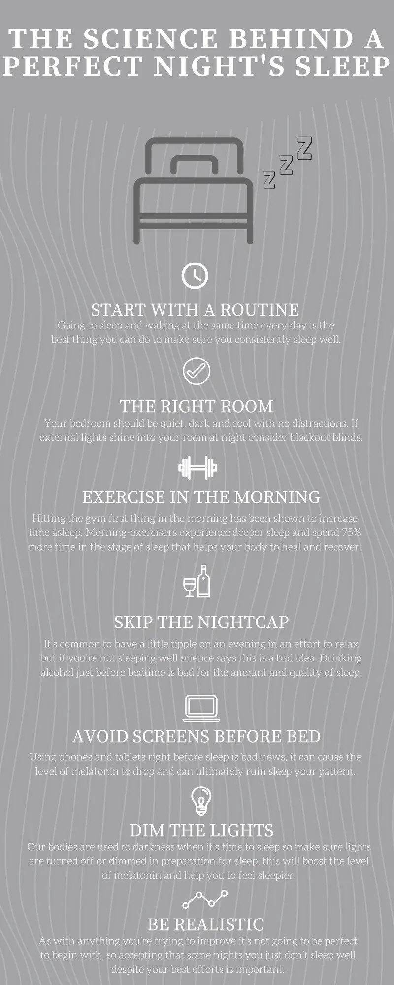  The Science Behind a Perfect Night’s Sleep - Infographic