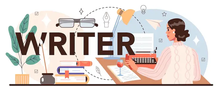 author_writing_script_illustration