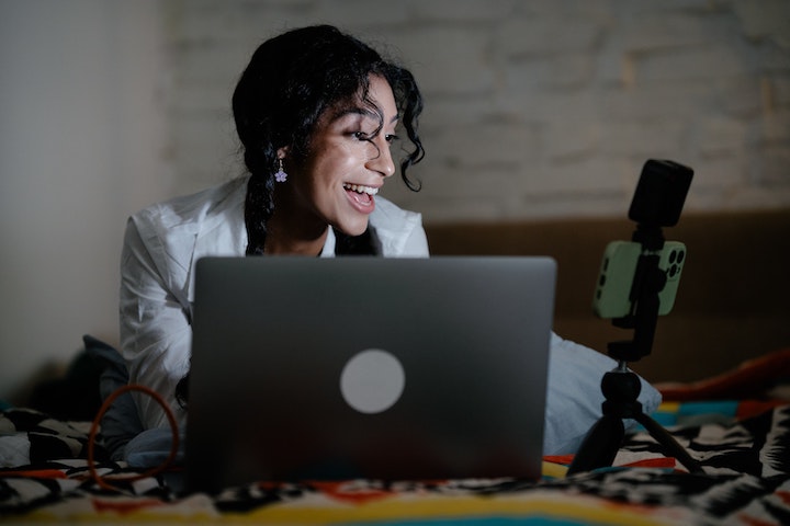 woman-happy-working-tech-gadgets